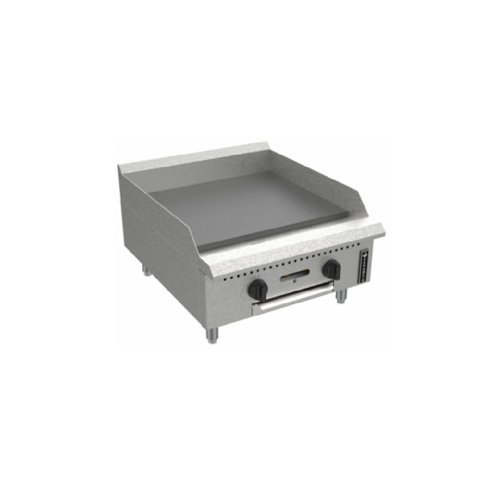 Venancio PGM24G-CT_NAT 24 Inch Gas Prime Griddle with Manual Controls 60000 BTU