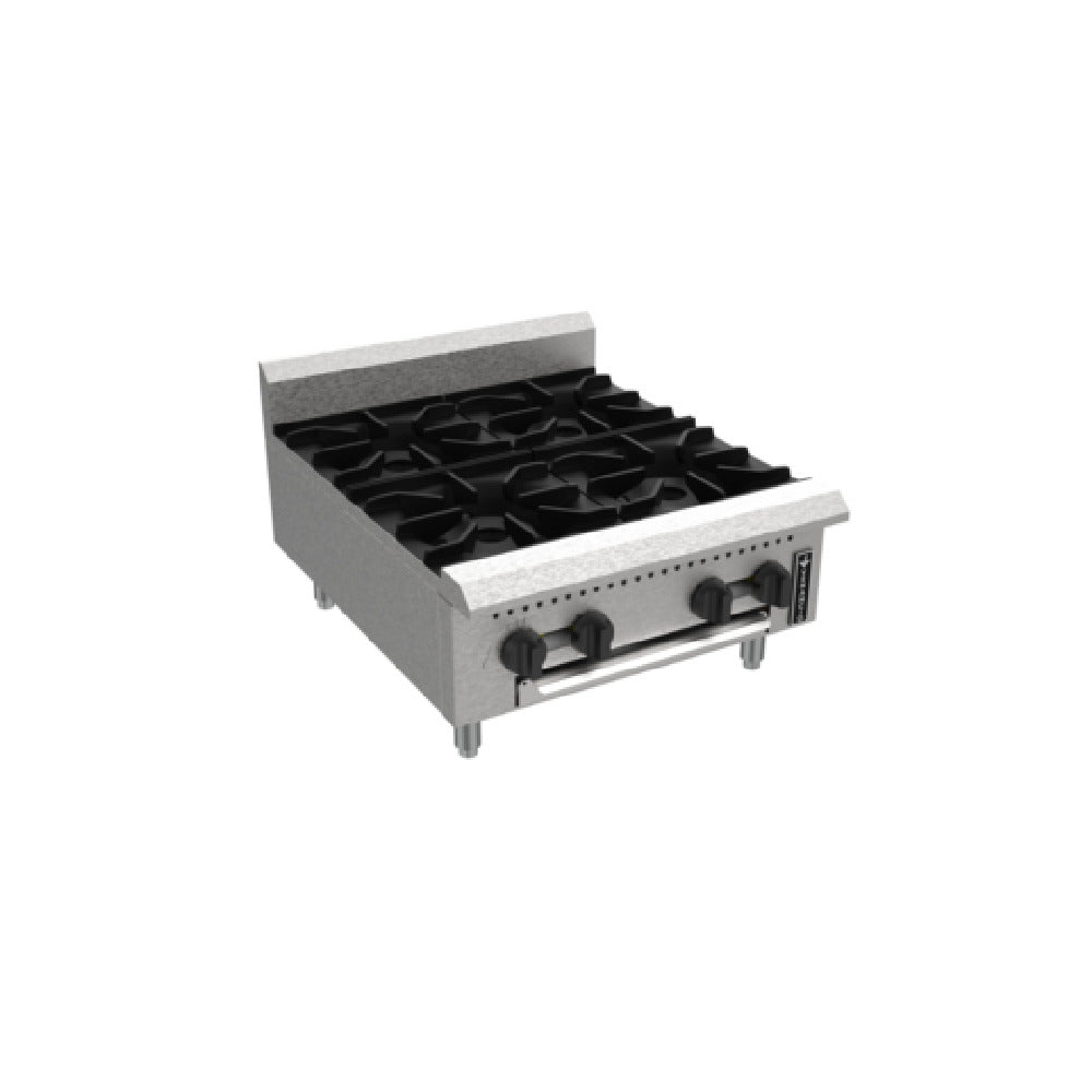 Venancio PHP24G-CT_LP 24 Inch Gas Hotplate with 4 Burners 100000 BTU