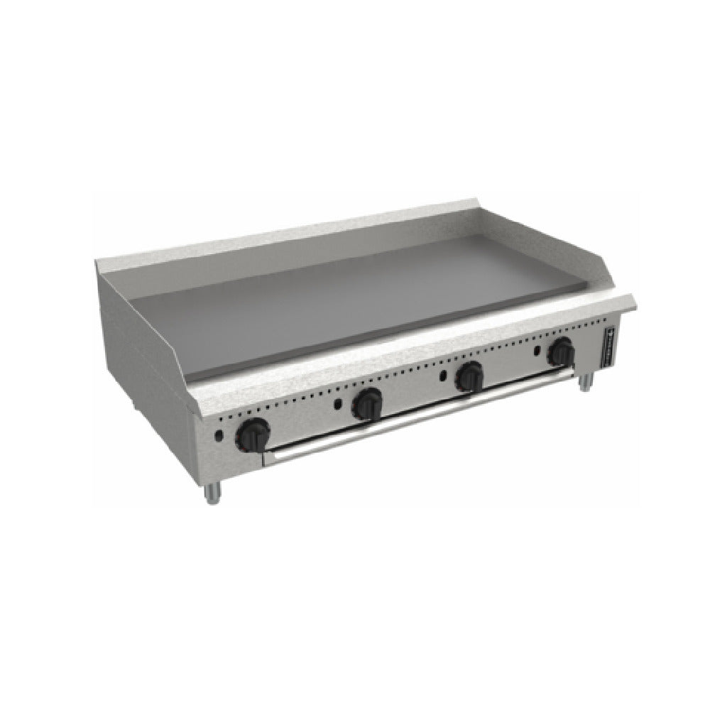 Venancio PGT48G-CT_LP 48 Inch Gas Griddle with 4 Burner 140000 BTU