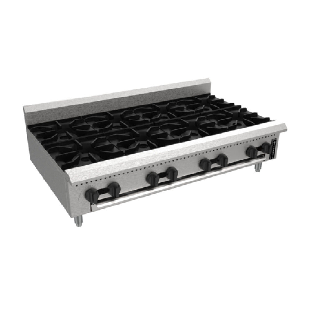 Venancio PHP48G-CT_LP 48 Inch Gas Hotplate with 8 Burners 200000 BTU
