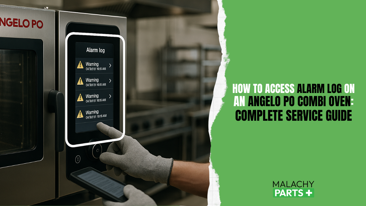 How to Access Alarm Log on an Angelo Po Combi Oven: Complete Service Guide