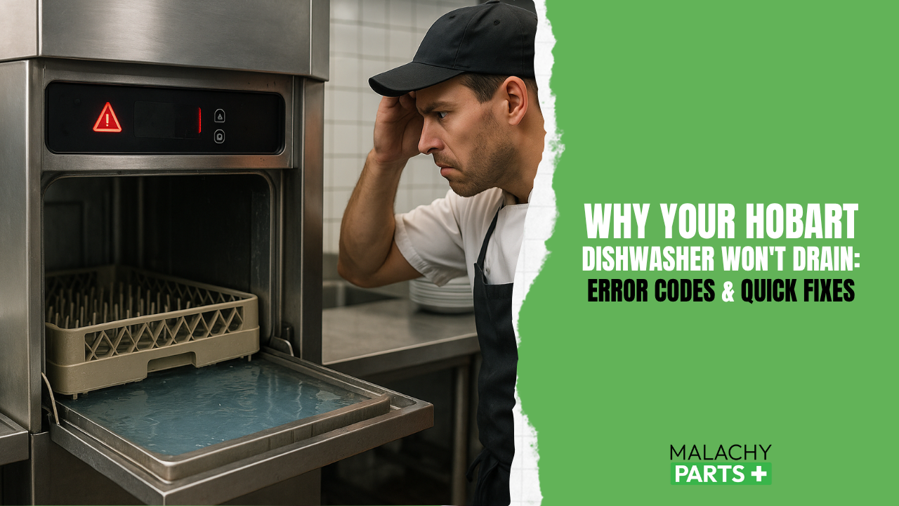Why Your Hobart Dishwasher Won't Drain – Error Codes & Quick Fixes