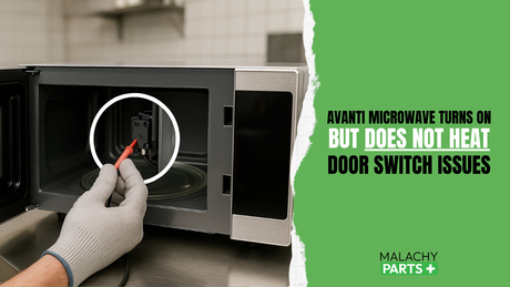 Avanti Microwave Turns On But Does Not Heat — Door Switch Issues