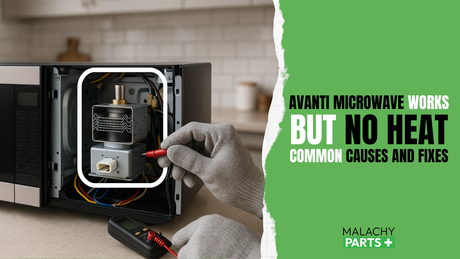 Avanti Microwave Works But No Heat — Common Causes and Fixes