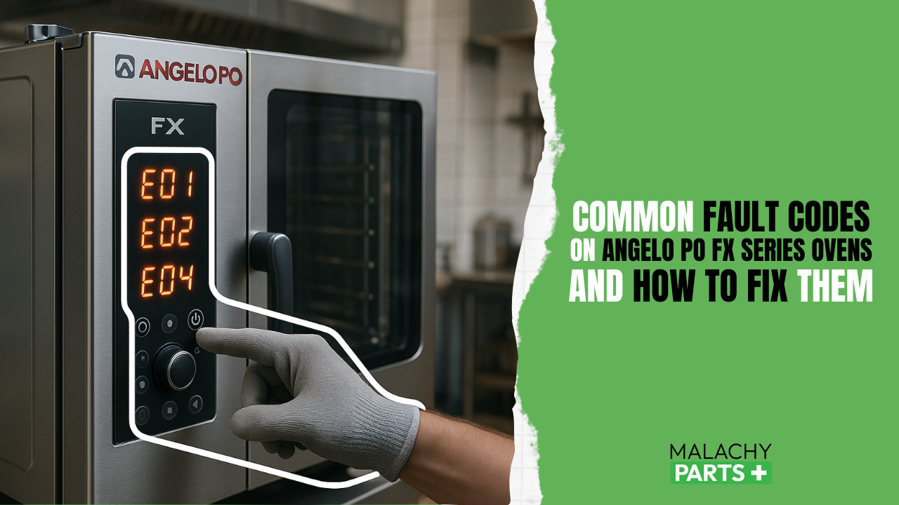 Common Fault Codes on Angelo Po FX Series Ovens and How to Fix Them