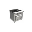Venancio G36CO-36B_LP 36 Inch Gas Restaurant Range with 6 Open Burners 143000 BTU
