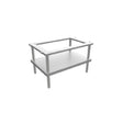 Venancio ESL48 48 Inch Equipment Stand Open Top Stainless Steel Undershelf