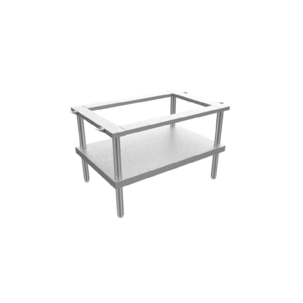Venancio ESL48 48 Inch Equipment Stand Open Top Stainless Steel Undershelf