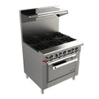 Venancio G482SO-48B_NAT 48 Inch Gas Range with 8 Burners 144000 BTU