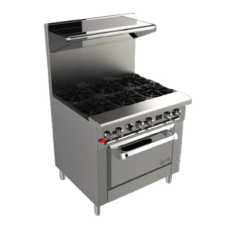 Venancio G482SO-48B_NAT 48 Inch Gas Range with 8 Burners 144000 BTU