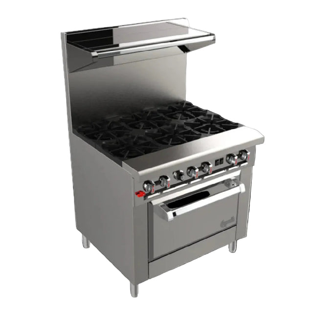 Venancio G482SO-48B_NAT 48 Inch Gas Range with 8 Burners 144000 BTU