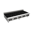 Venancio PHP60G-CT_LP 60 Inch Gas Hotplate with 10 Burners 100000 BTU