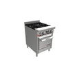 Venancio G24ST-24B_LP 24 Inch Gas Restaurant Range with 4 Burners 102000 BTU