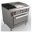 Venancio G36ST-12B24G_LP 36 Inch Gas Range with Oven and Griddle 121000 BTU