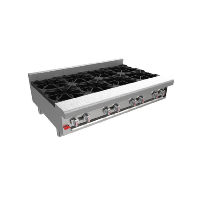 Venancio G48CT-48B_LP 48 Inch Gas Hotplate with 8 Burners 144000 BTU