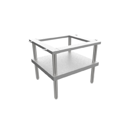Venancio ESL36 36 Inch Open Top Equipment Stand Stainless Steel with Undershelf
