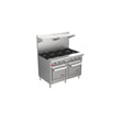 Venancio G482ST-48B_LP 48 Inch Gas Restaurant Range with 8 Burners 204000 BTU