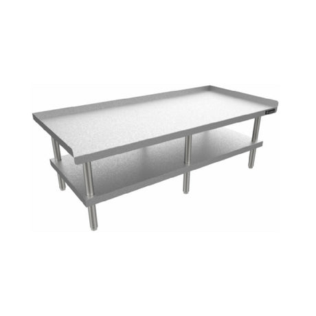 Venancio EST72 72 Inch Equipment Stand With Tray Stainless Steel Undershelf