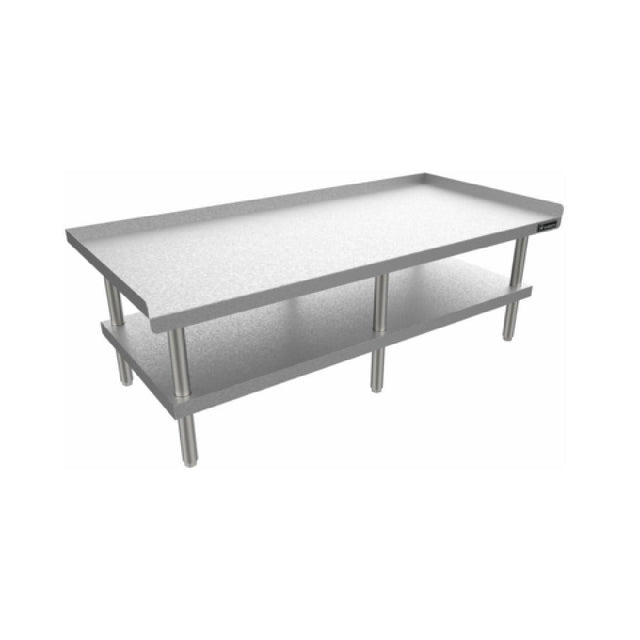 Venancio EST72 72 Inch Equipment Stand With Tray Stainless Steel Undershelf