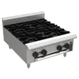 Venancio PHP24G-CT_NAT 24 Inch Prime Hotplate Gas Countertop 4 Burners 100000 BTU