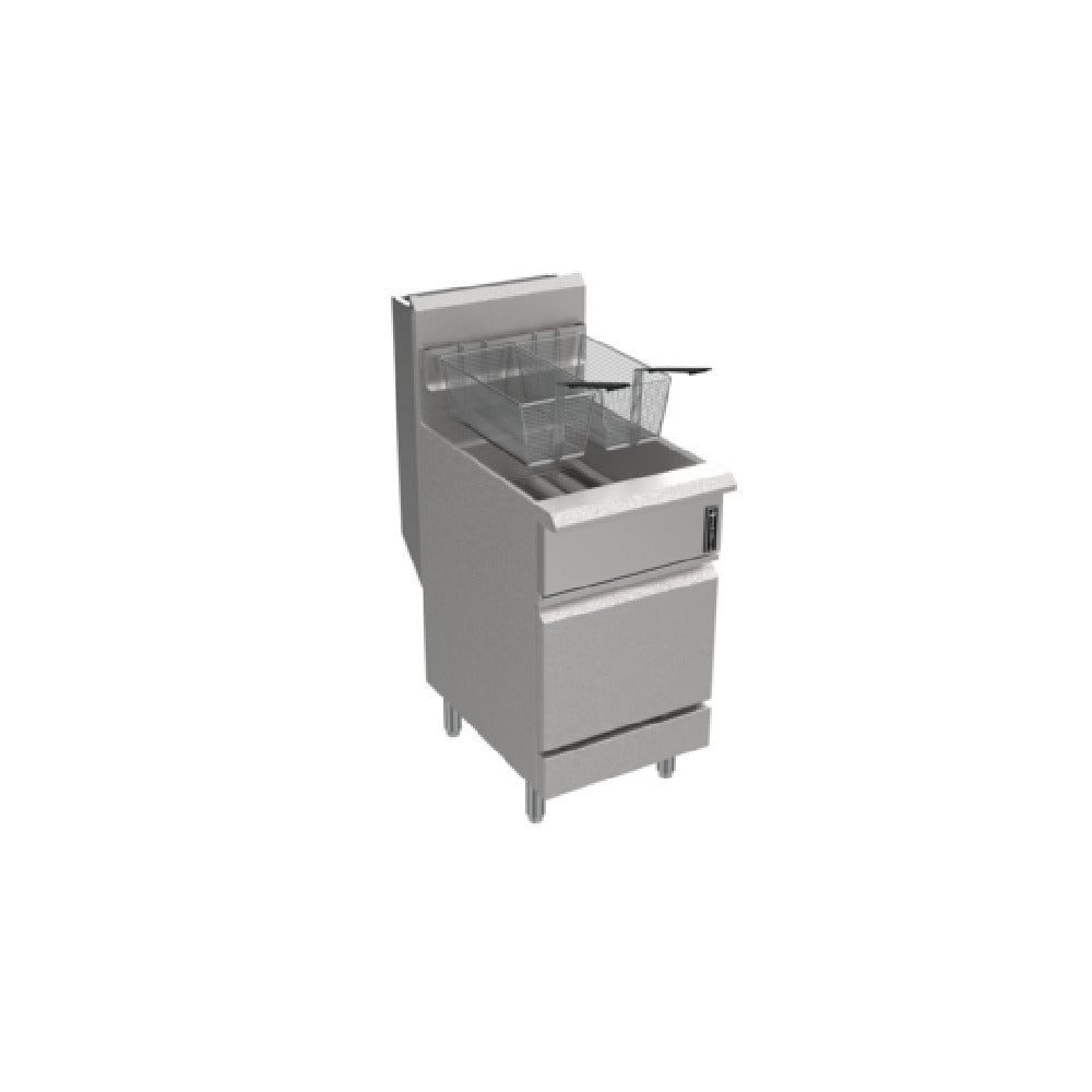 Venancio PFR75G-CB_LP 20 Inch Full Pot Gas Fryer with 5 Burners 150000 BTU