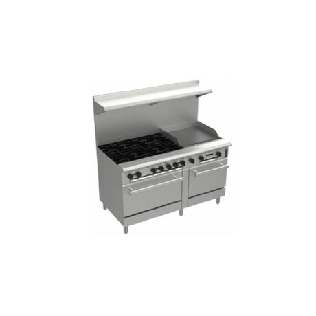 Venancio PRM601G-ST 60 Inch Gas Range with (4) 28000 BTU Burners and Ovens
