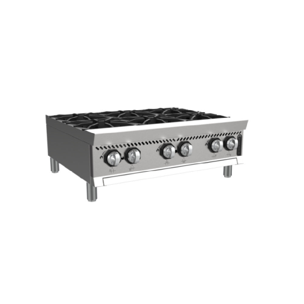 Venancio O12CT-2B 12 Inch gas Hotplate with (2) Burners 60000 BTU - Countertop