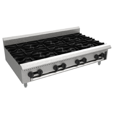 Venancio PHP48G-CT_NAT 48 Inch Prime Hotplate Gas 8 Burners 200000 BTU