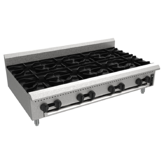 Venancio PHP48G-CT_NAT 48 Inch Prime Hotplate Gas 8 Burners 200000 BTU