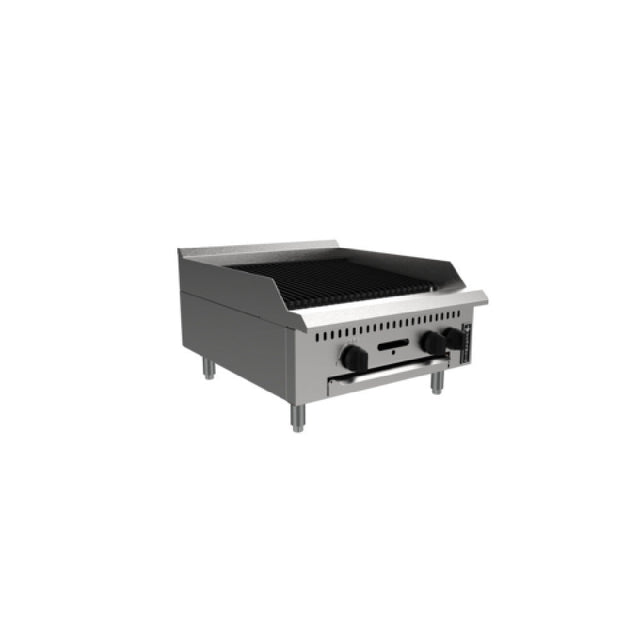 Venancio PCB60G-CT_NAT 60 Inch Countertop Gas Charbroiler with 150000 BTU