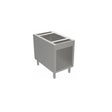 Venancio SO18 18 Inch Cabinet Stand Open Base Stainless Steel - Modular