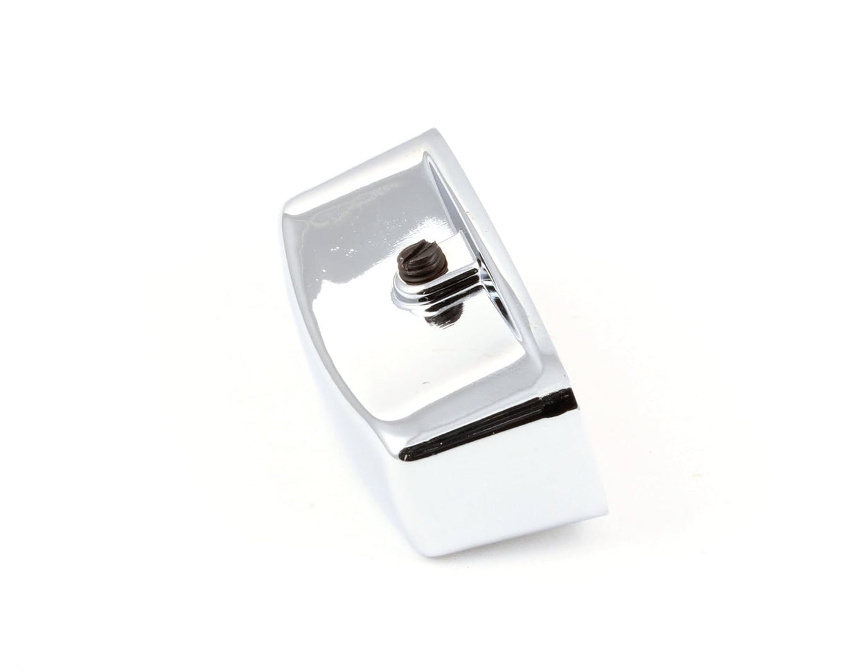 Malachy Parts+ 221013 Malachy Parts+ Chrome Metal Burner Valve Knob, Bow Tie Style - Replacement Control Knob for Commercial Cooking Equipment