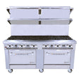 Venancio G722ST-72B_NAT 72 Inch Gas Restaurant Range with 12 Burners 286000 BTU