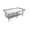 Venancio EST60 60 Inch Equipment Stand With Tray Stainless Steel Undershelf