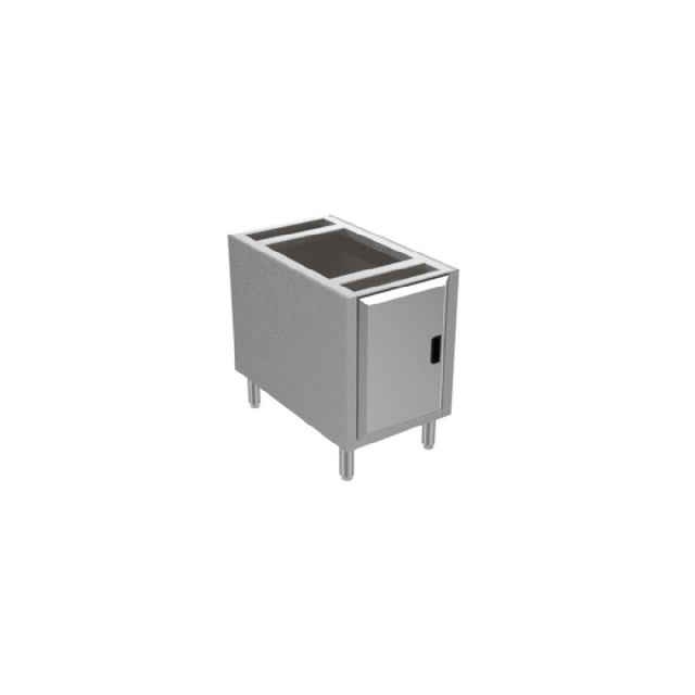 Venancio SD18 18 Inch Modular Cabinet Stand with Magnetic Door Stainless Steel