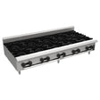 Venancio PHP60G-CT_NAT 60 Inch Gas Hotplate with 10 Burners 100000 BTU