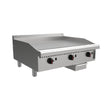 Venancio R36CT-36G_LP 36 Inch Griddle Gas Countertop with 3 Manual Controls 75000 BTU