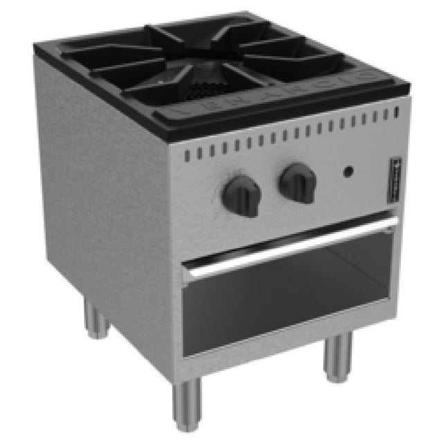 Venancio PSP181G-CB_NAT 18 Inch Gas Stock Pot 90,000 BTU with 3 Ring Burner