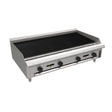 Venancio PCB48G-CT_LP 48 Inch Gas Charbroiler with 4 Burners 120000 BTU