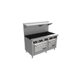 Venancio R602ST-60B_LP 60 Inch Restaurant Range Gas with 10 Burners 385000 BTU