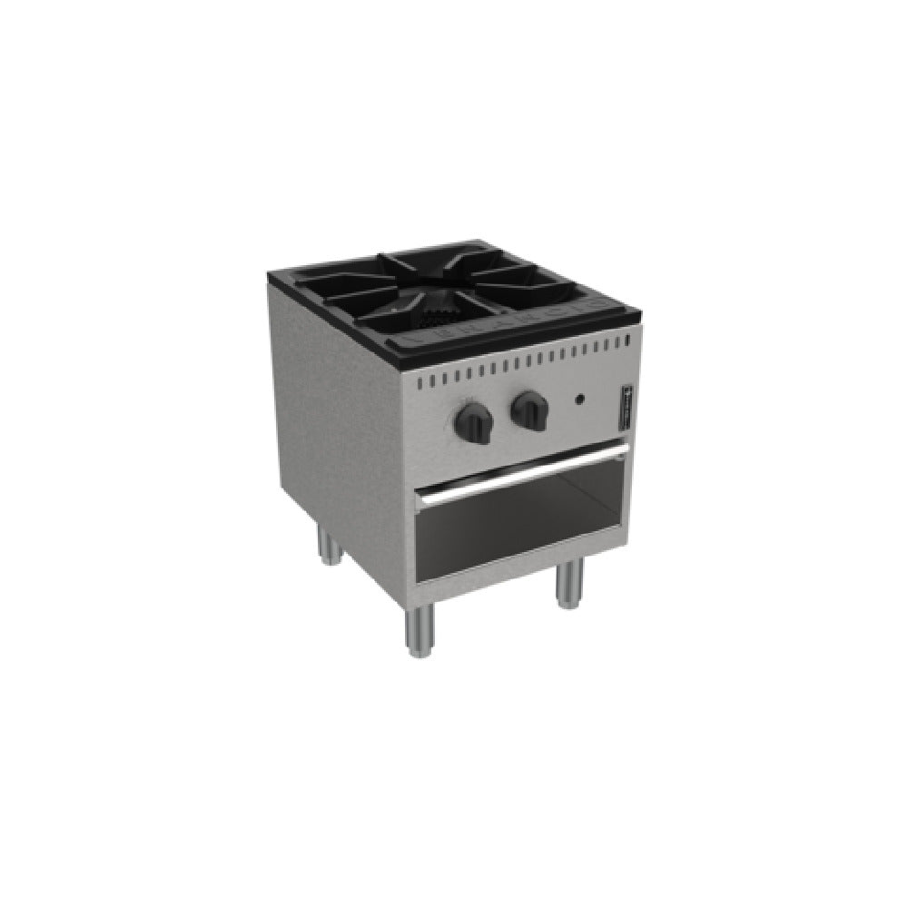 Venancio PSP181G-CL 18 Inch Gas Prime Stock Pot with 3 Ring Burner 90000 BTU