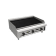 Venancio PCB36G-CT_NAT 36 Inch Gas Charbroiler Griddle with 3 Burners 90000 BTU