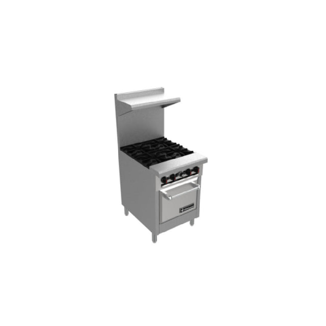 Venancio R24ST-24B_LP 24 Inch Gas Restaurant Range with 4 Burners 158000 BTU