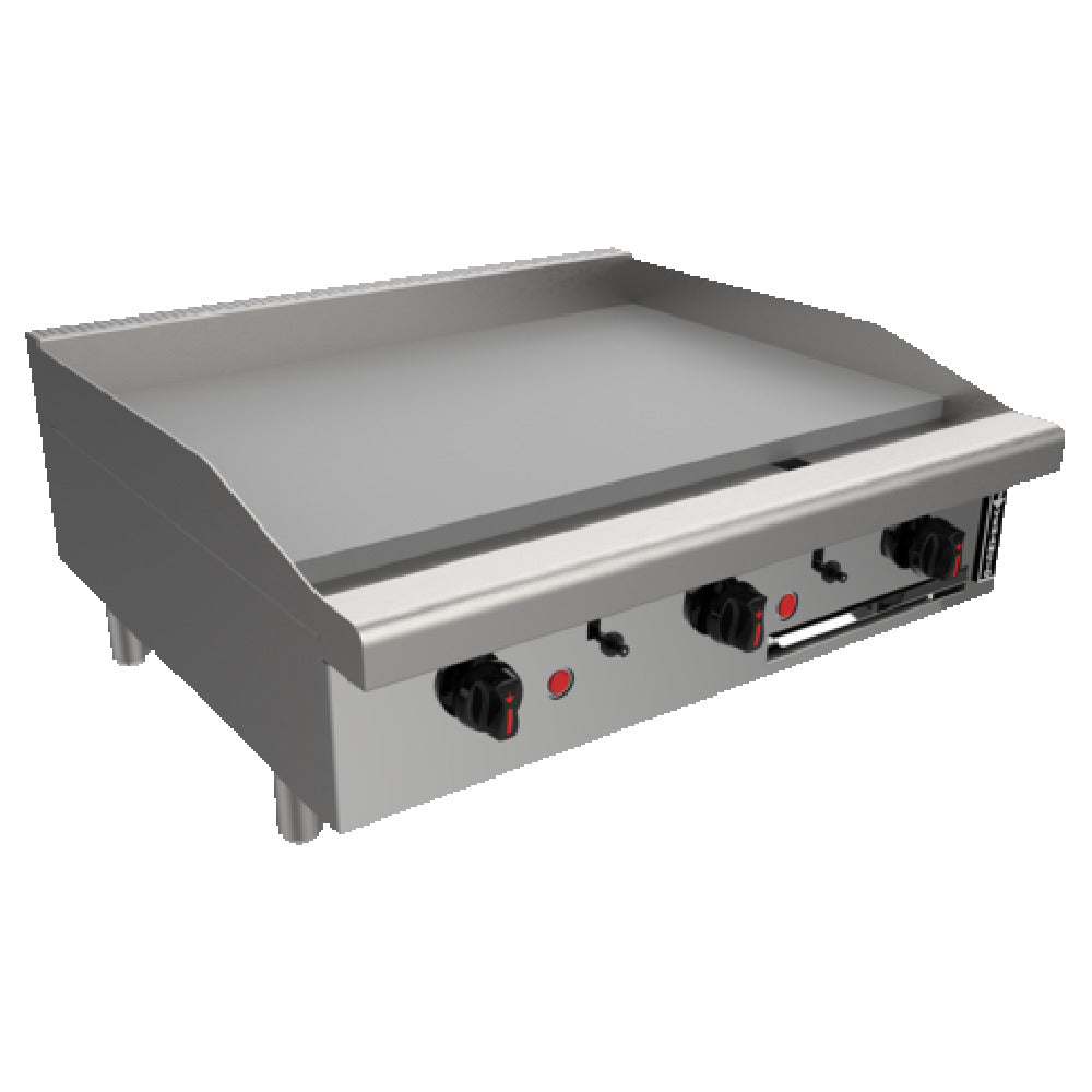 Venancio R48CT-48G_NAT 48 Inch Gas Countertop Griddle 100000 BTU Manual Controls