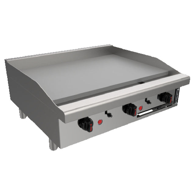 Venancio R48CT-48G_NAT 48 Inch Gas Countertop Griddle 100000 BTU Manual Controls