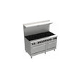 Venancio PRO60G-ST _LP 60 Inch Gas Range with 10 Burners 310000 BTU