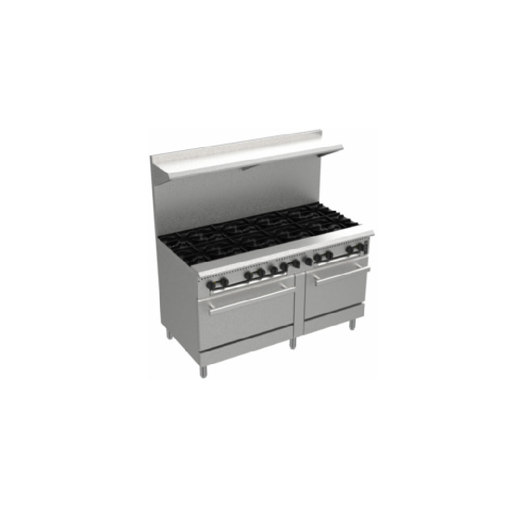 Venancio PRO60G-ST _LP 60 Inch Gas Range with 10 Burners 310000 BTU