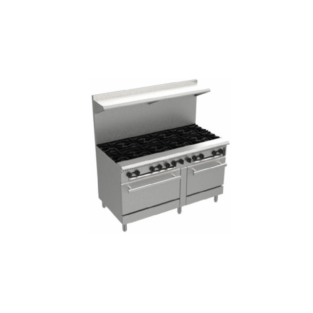 Venancio PRO60G-ST _LP 60 Inch Gas Range with 10 Burners 310000 BTU