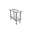 Venancio ESL18 18 Inch Open Top Equipment Stand Stainless Steel with Undershelf