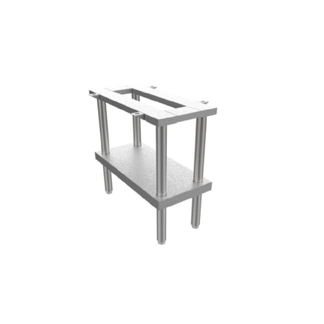 Venancio ESL18 18 Inch Open Top Equipment Stand Stainless Steel with Undershelf